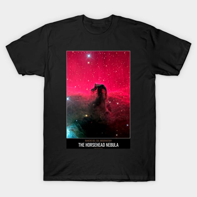 High Resolution Astronomy The Horsehead Nebula T-Shirt by tiokvadrat